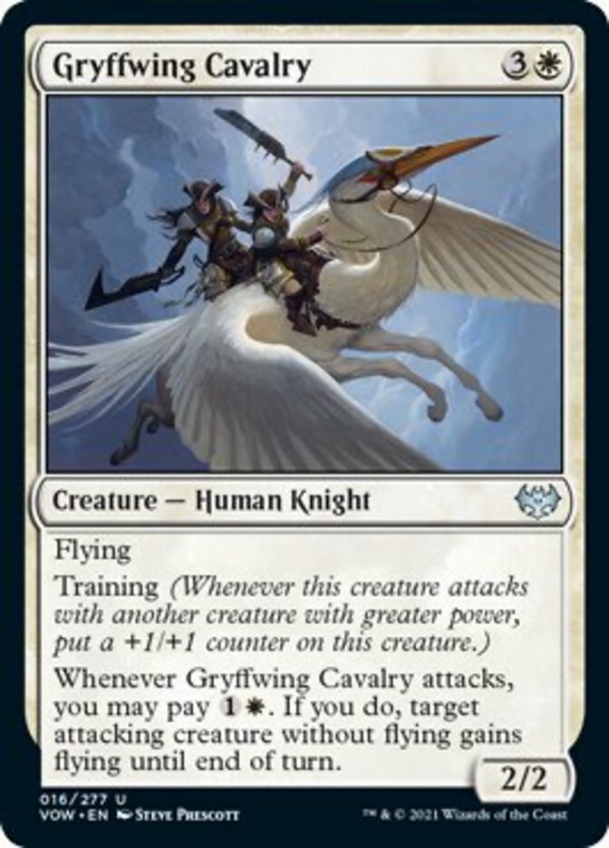Gryffwing Cavalry (VOW-016) - Innistrad: Crimson Vow