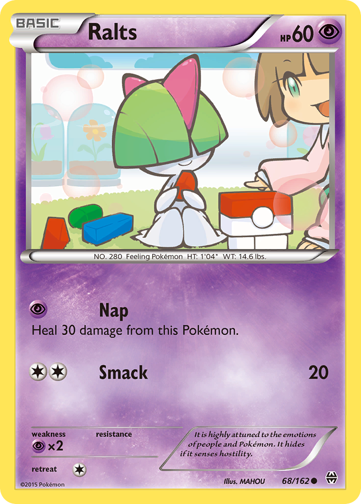 Ralts (68) 68/162 - XY  BREAKthrough
