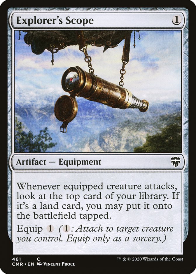 Explorer's Scope (CMR-461) - Commander Legends