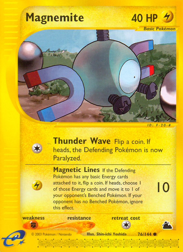 Magnemite - 76/144 Skyridge - Common