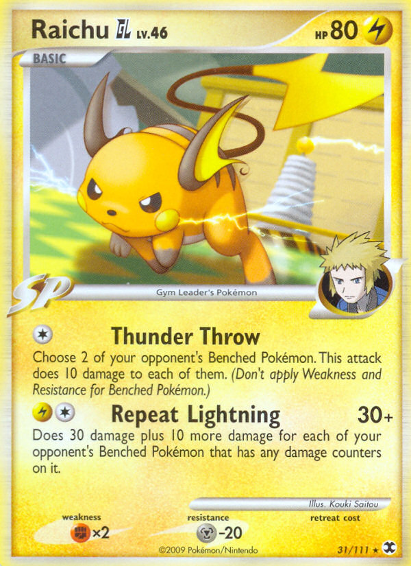 Raichu GL/111 - Rising Rivals