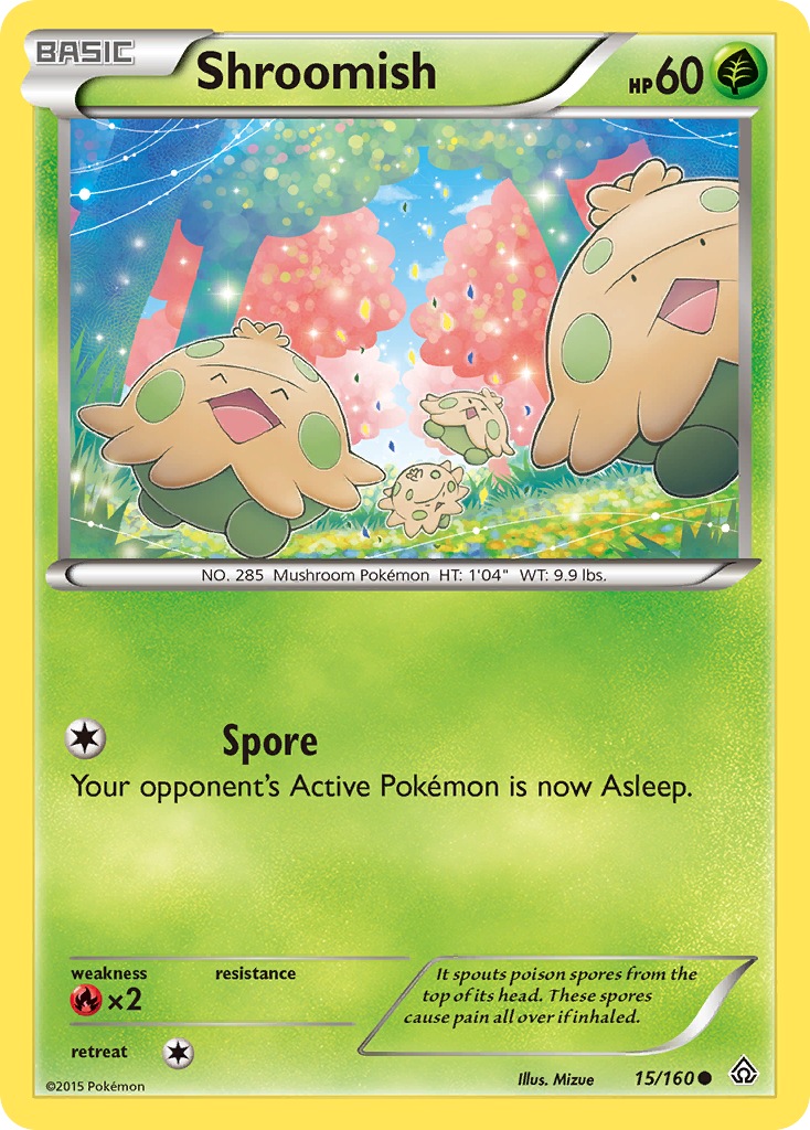 Shroomish 15/160 - XY  Primal Clash