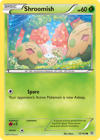 Shroomish 15/160 - XY  Primal Clash