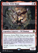 Delina, Wild Mage (AFR&-138) - Adventures in the Forgotten Realms Promos Foil