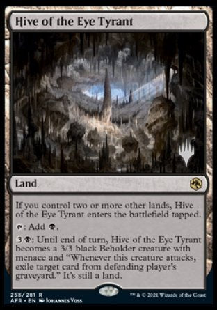 Hive of the Eye Tyrant (PPAFR-258) - Adventures in the Forgotten Realms Promos