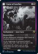 Curse of Leeches (DBL-094) - Innistrad: Double Feature: (Double Faced Transform)
