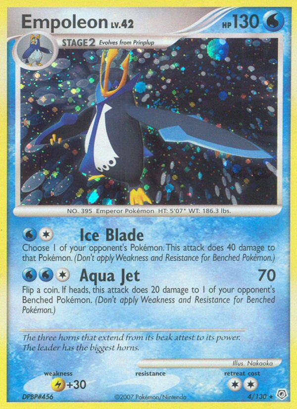 Empoleon 4/130 - Diamond and Pearl Holofoil