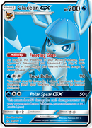 Glaceon GX (Full Art)/156 - SM  Ultra Prism Holofoil