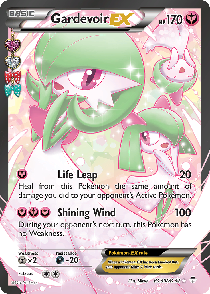 Gardevoir EX (Full Art) RC30/83 - Generations Radiant Collection Holofoil