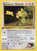 Giovanni's Meowth (43) 43/132 - Gym Challenge 1st Edition