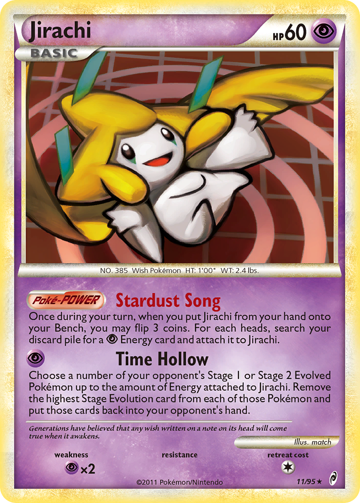Jirachi/95 - Call of Legends Holofoil