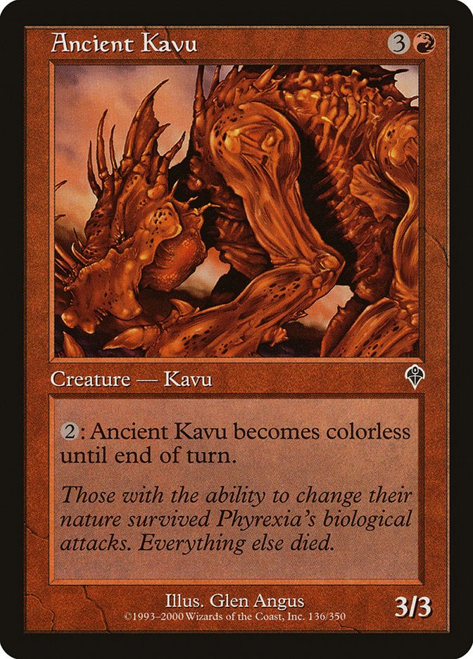Ancient Kavu (INV-136) - Invasion