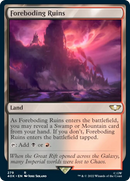 Foreboding Ruins (Surge Foil) (40K-279) - Warhammer 40,000 Commander Foil