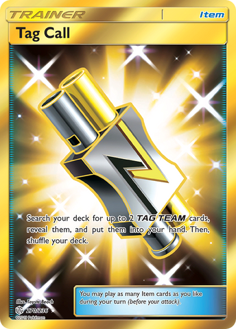Tag Call (Secret) 270/236 - SM  Cosmic Eclipse Holofoil