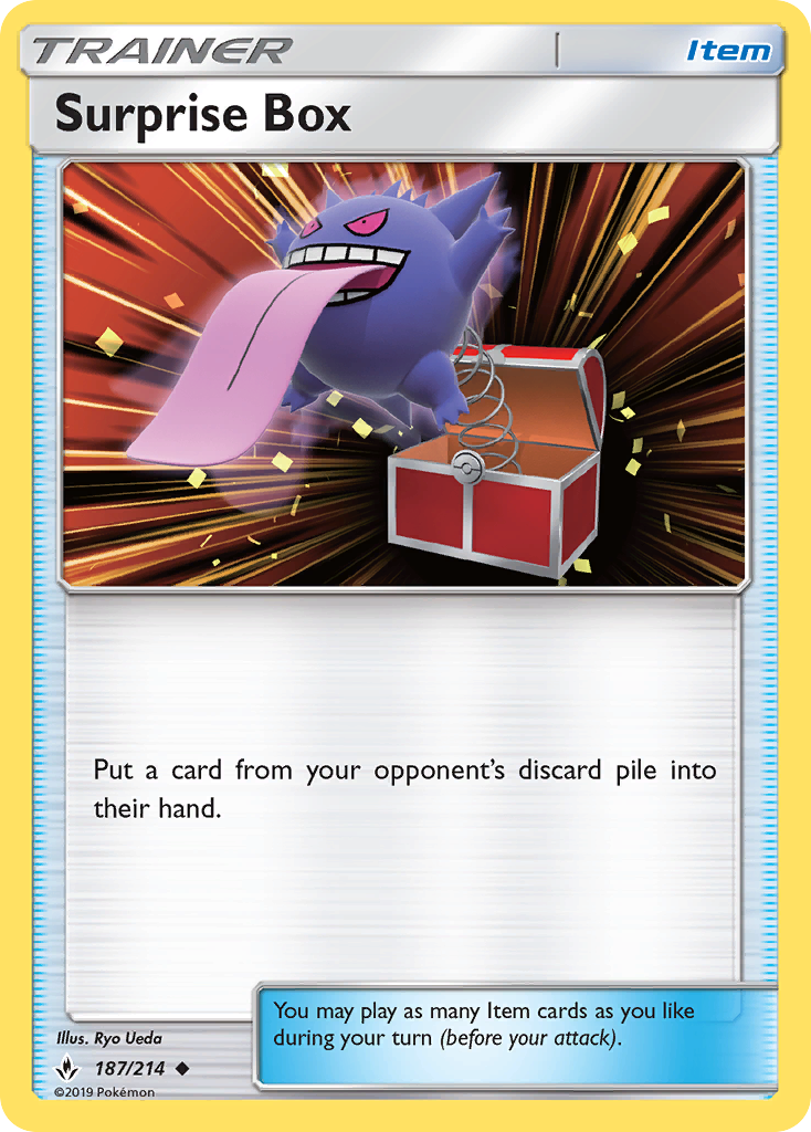 Surprise Box 187/214 - SM  Unbroken Bonds