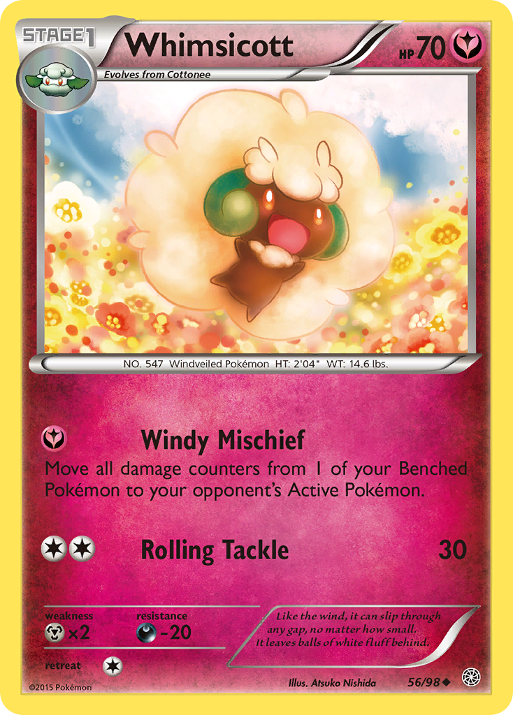 Whimsicott 56/98 - XY  Ancient Origins