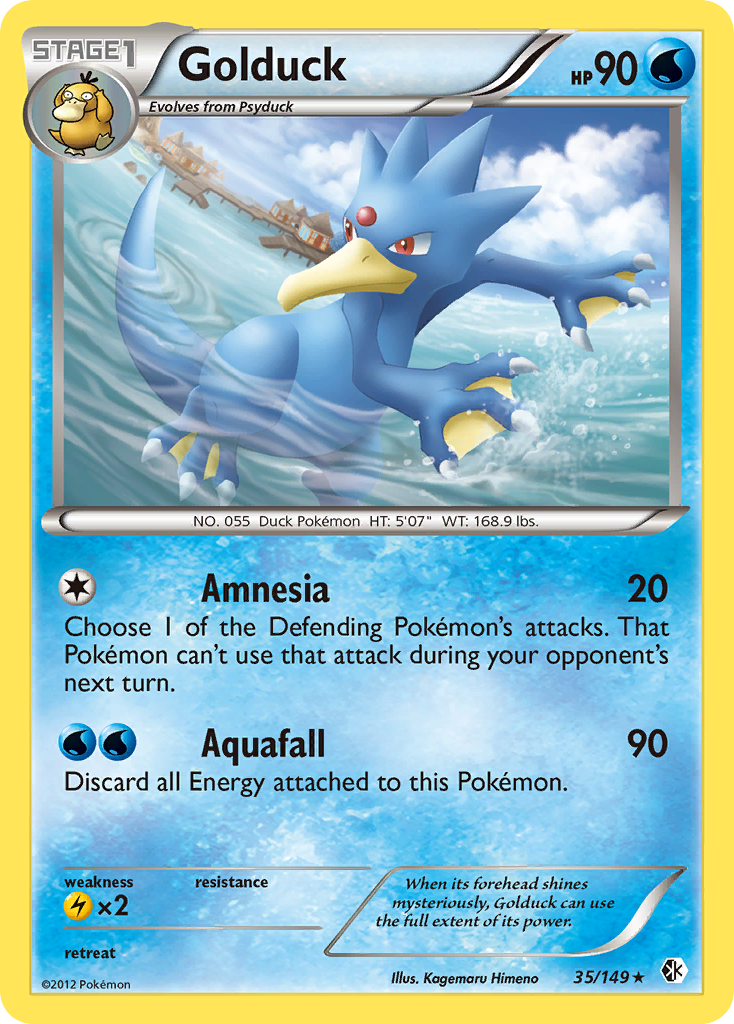 Golduck (35) 35/149 - Boundaries Crossed