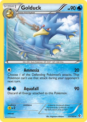 Golduck (35) 35/149 - Boundaries Crossed