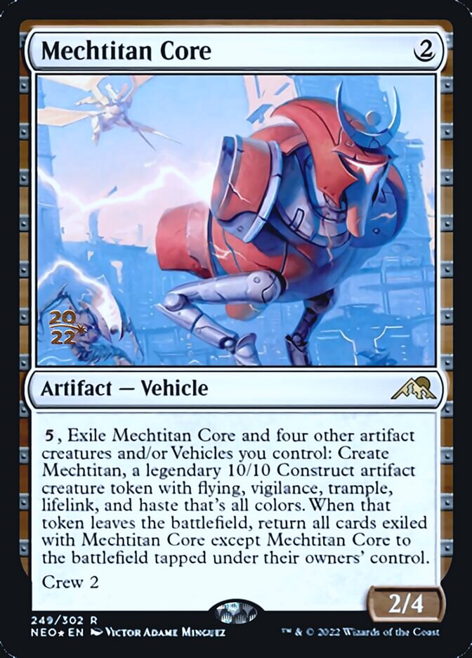 Mechtitan Core (PRE-249) - Kamigawa: Neon Dynasty Promos Foil