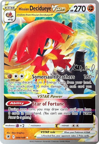 Hisuian Decidueye VSTAR - 2022 (Ondrej Skubal) 84 - World Championship Decks
