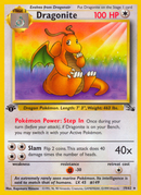 Dragonite (19) 19/62 - Fossil 1st Edition