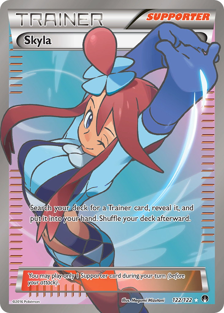 Skyla 122/122 - XY  BREAKpoint Holofoil