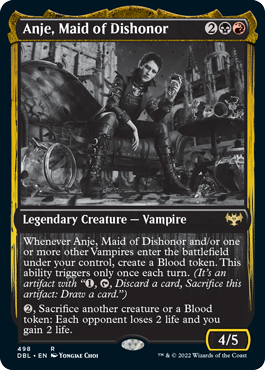 Anje, Maid of Dishonor (DBL-498) - Innistrad: Double Feature