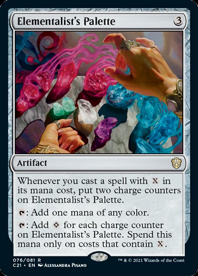 Elementalist's Palette (C21-076) - Commander 2021
