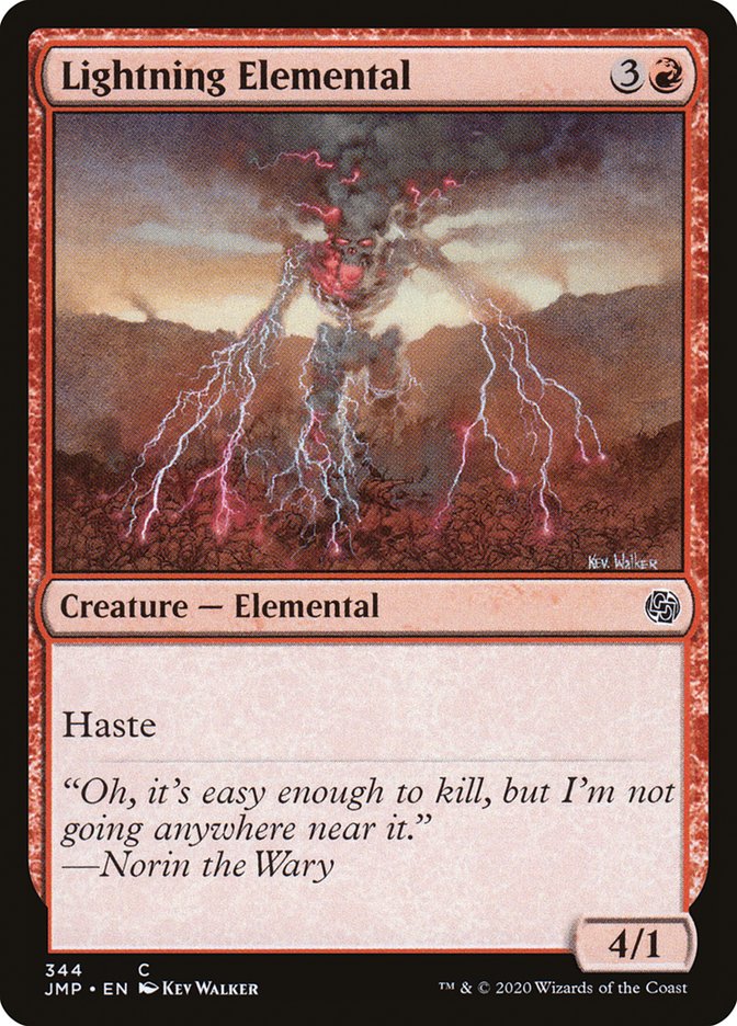 Lightning Elemental (JMP-344) - Jumpstart