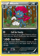 Weavile 52/106 - XY  Flashfire