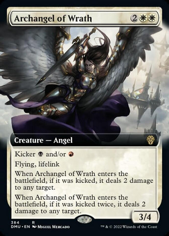 Archangel of Wrath (Extended Art) (DMU-384) - Dominaria United: (Extended Art)
