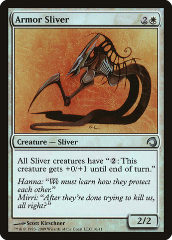 Armor Sliver (PDS-016) - Premium Deck Series: Slivers Foil