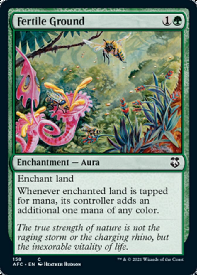 Fertile Ground (AFC-158) - Forgotten Realms Commander