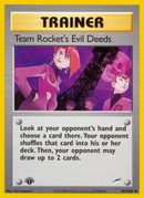 Team Rocket's Evil Deeds/105 - Neo Destiny 1st Edition