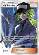 N's Resolve (Full Art)/236 - SM  Cosmic Eclipse Holofoil