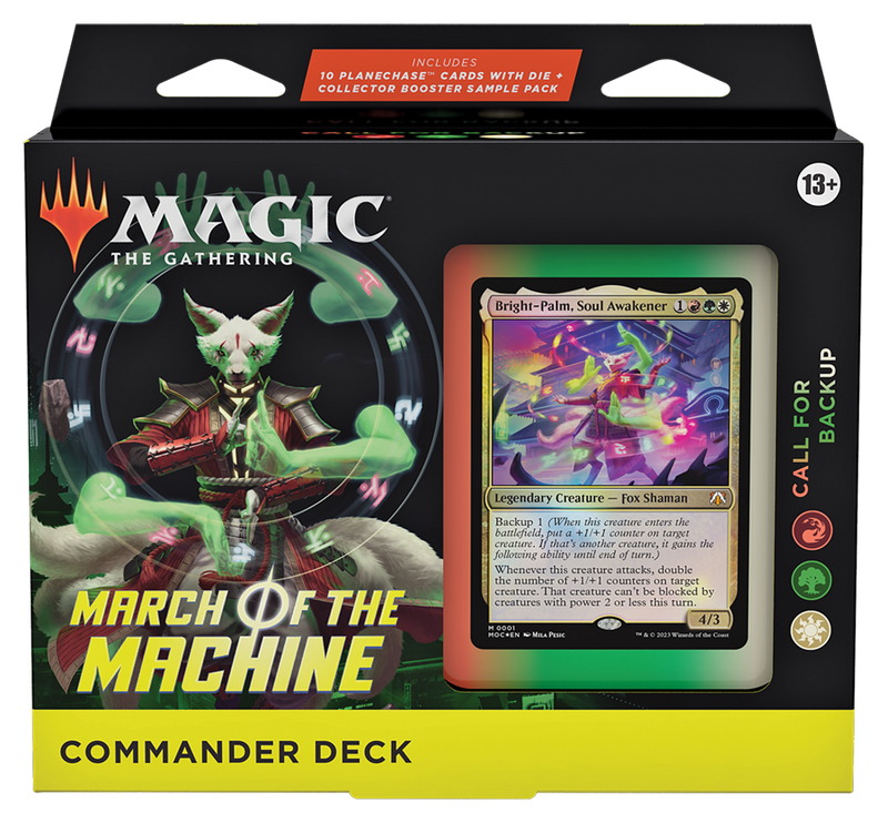 March of the Machine Commander Deck Call for Backup
