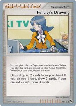 Felicity's Drawing - 2010 (Mychael Bryan) 98 - World Championship Decks
