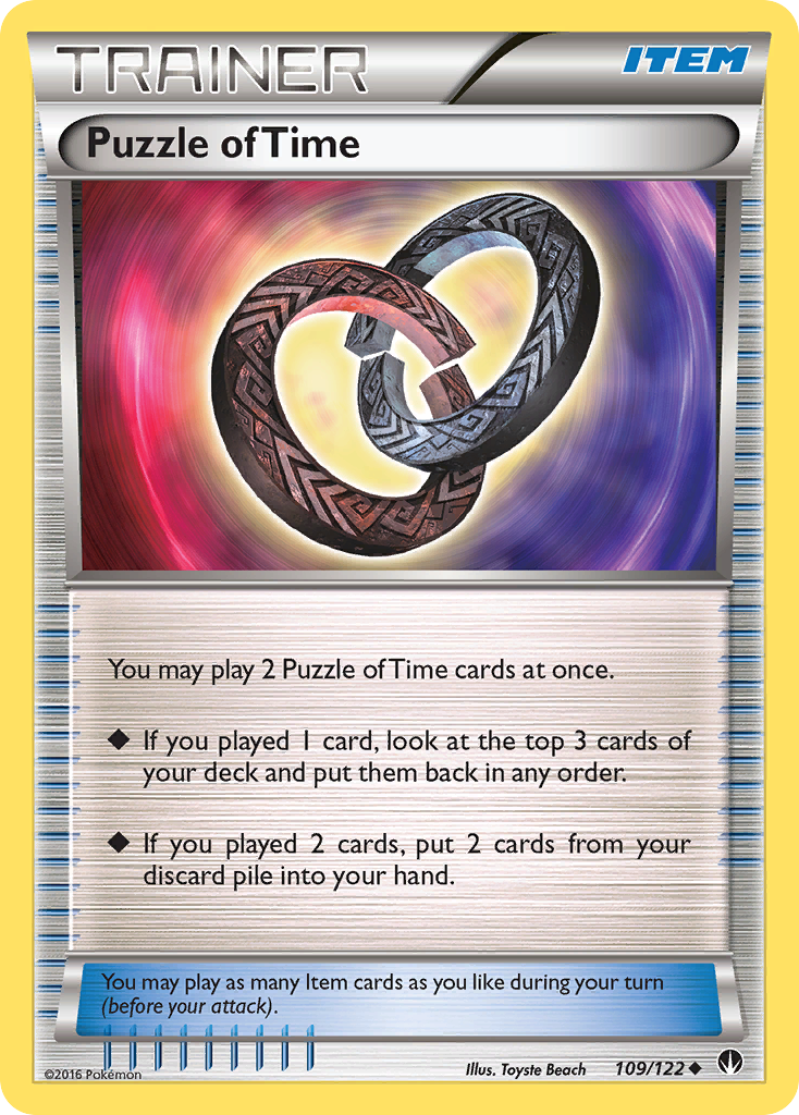 Puzzle of Time 109/122 - XY  BREAKpoint