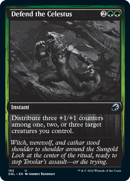 Defend the Celestus (DBL-182) - Innistrad: Double Feature