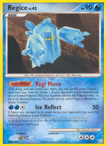 Regice/146 - Legends Awakened