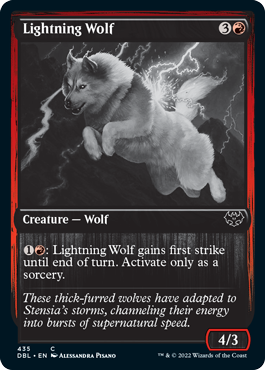 Lightning Wolf (DBL-435) - Innistrad: Double Feature