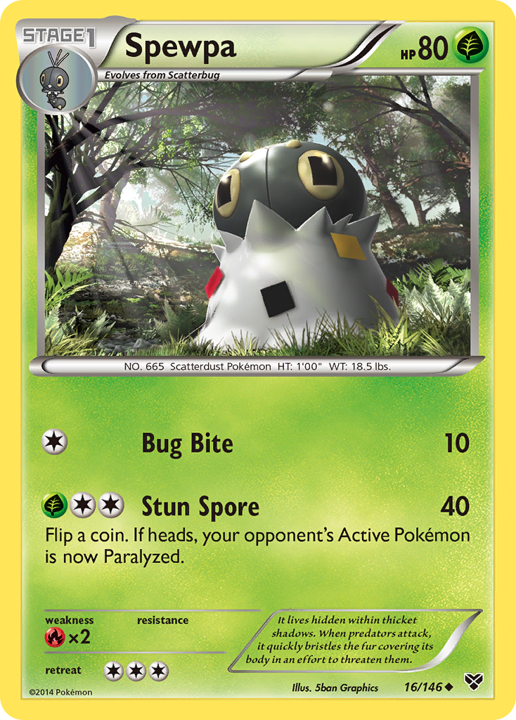 Spewpa/146 - XY Base Set