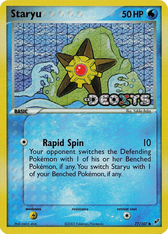 Staryu/107 - Deoxys Reverse Holofoil