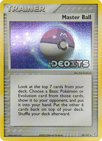 Master Ball/107 - Deoxys Reverse Holofoil