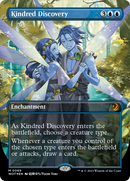 Kindred Discovery (Anime Borderless) (Confetti Foil) (WOT-089) - Wilds of Eldraine: Enchanting Tales (Borderless) Foil