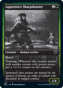 Apprentice Sharpshooter (DBL-452) - Innistrad: Double Feature