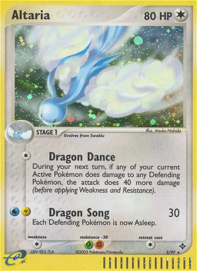 Altaria/97 - Dragon Holofoil