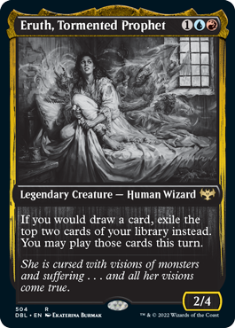 Eruth, Tormented Prophet (DBL-504) - Innistrad: Double Feature