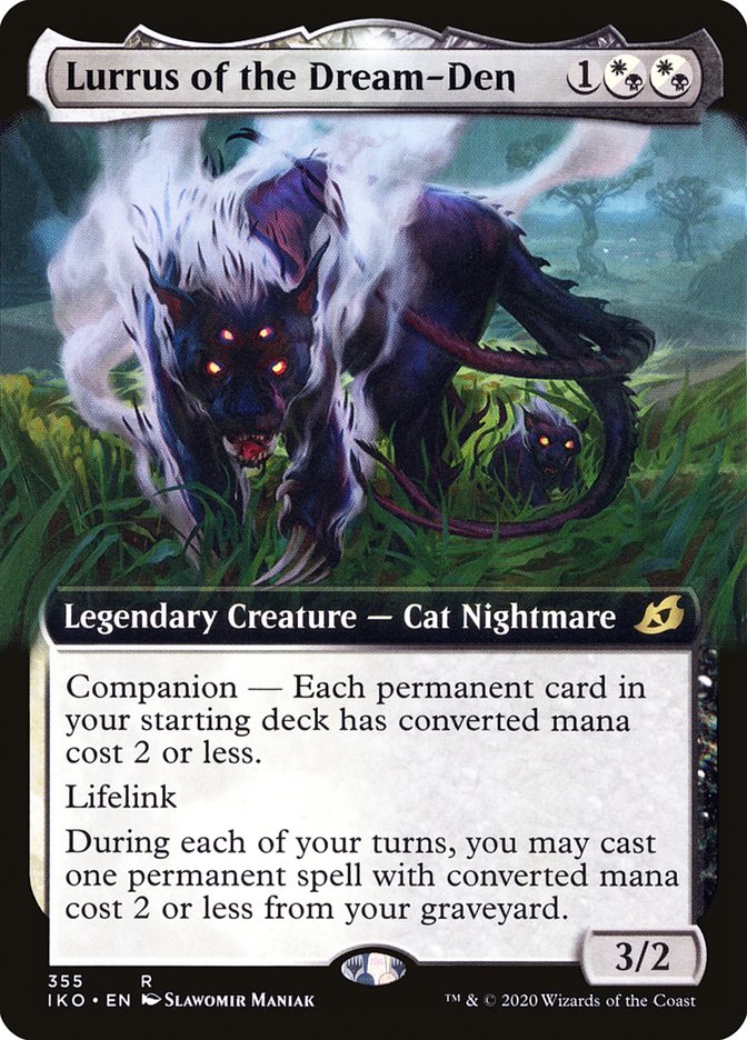Lurrus of the Dream-Den (Extended Art) (IKO-355) - Ikoria: Lair of Behemoths: (companion, Extended Art)