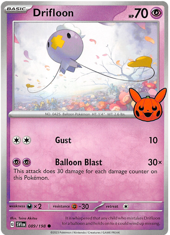 Drifloon 89 - Trick or Trade BOOster Bundle 2023